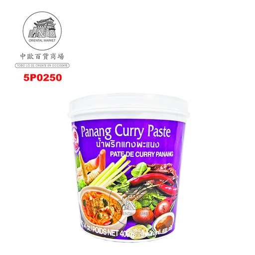[5P0250] PASTA CURRY PANANG *COCK* 鸡标潘南咖哩酱 400g/24