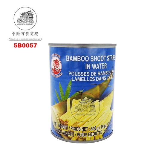 [5B0057] BAMBU TIRA *COCK* 鸡标笋丝 540g/24