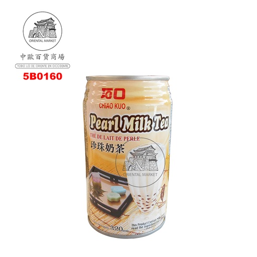 [5B0160] BEBIDA TE *CHIAO KUO* 巧口珍珠奶茶 320g/24