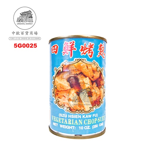 [5G0025] GLUTEN CHOP-SUEY *WU CHUN* 伍中四鲜烤麸 280g/24