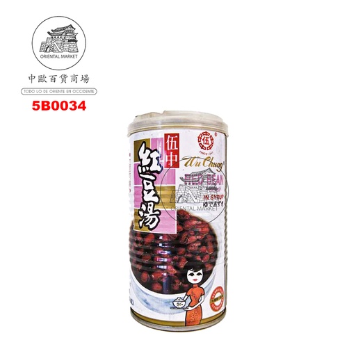 [5B0034] SOPA SOJA ROJA *WU CHUNG* 伍中红豆汤 350g/24