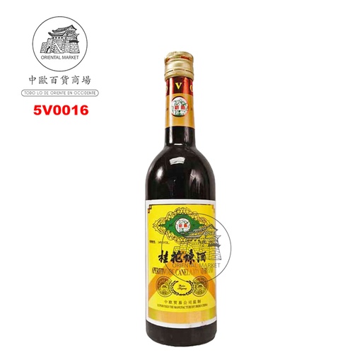 [5V0016] VINO CANELA (14%) *XIN XI* 新喜桂花陈酒 500ml/24