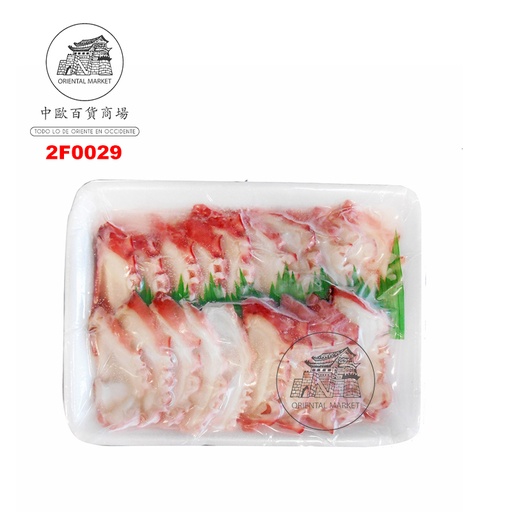 [2F0029] FILETE PULPO  日本生章鱼拼盘 160g/25 CN-54
