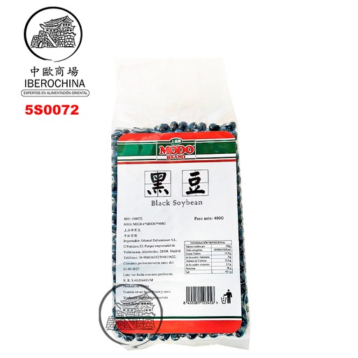 [5S0072] SOJA NEGRA *MODO* 上品牌黑豆 400g/30