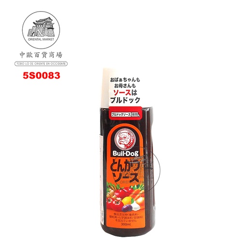 [502659/5S0083] SALSA TONKATSU *BULLDOG* 日本酱 300ml/30