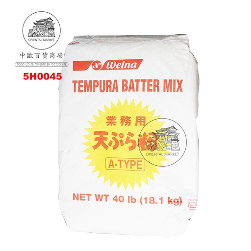 [501127/5H0045] HARINA TEMPURA *NISSHIN* 日本炸虾粉 18,16kg