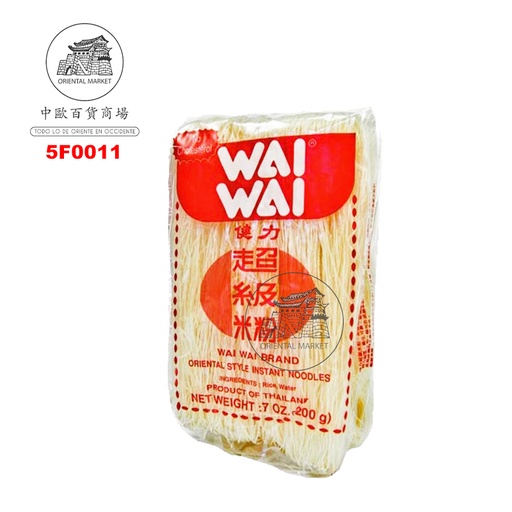 [5F0011] FIDEO ARROZ *WAI WAI* 健力细米粉 200g/40