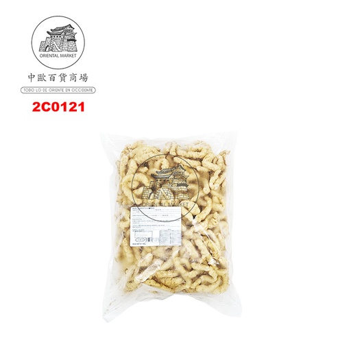 [200491/2C0121] TIRA CERDO CRUJIENTE CONGELADO *MENGFU* 蒙福冻小酥肉 1,5kg/3