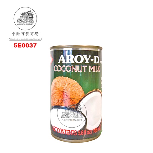 [502189/5E0037] LECHE COCO *AROY-D* 纯椰奶 165ml/48