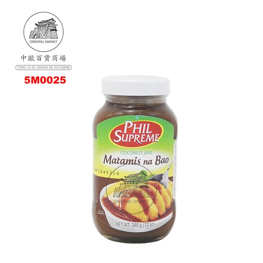 [5M0025] MERMELADA COCO *PHIL SUPREME* 菲式椰子酱 340g/12