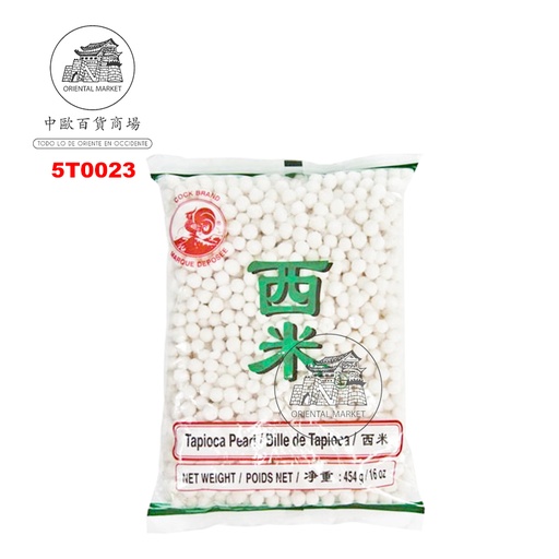 [5T0023] TAPIOCA GRANDE *COCK* 鸡标大西米 454g/50