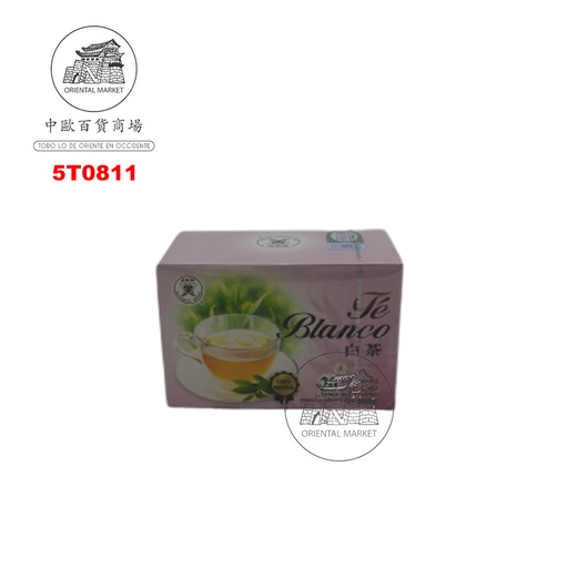 [5T0811] TE BLANCO  小箱袋泡白茶 2g/20/50