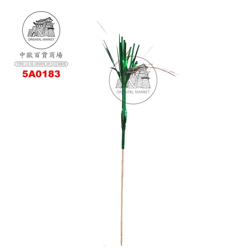 [5A0183] ADORNO POSTRE   铝箔菊花签盒 /50