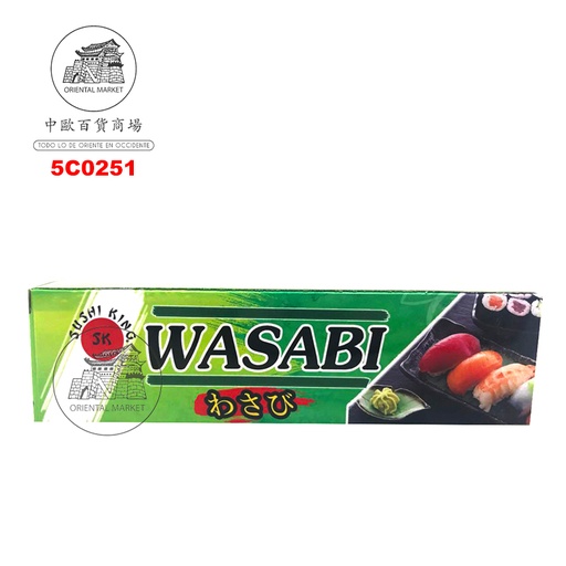 [5C0251] CONDIMENTO WASABI TUBO *SK* 芥末膏 43g/60