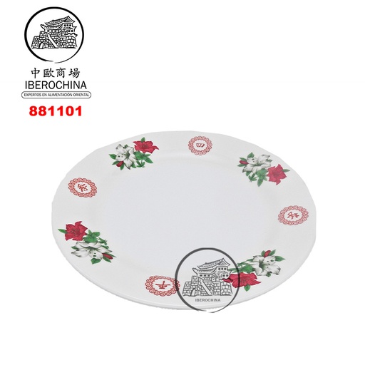 [881101] PLATO  塑四季平安圆盘 72(25cm)