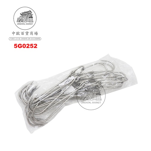 [5G0252] GANCHO   不锈钢烧腊环 10u/10(132908)