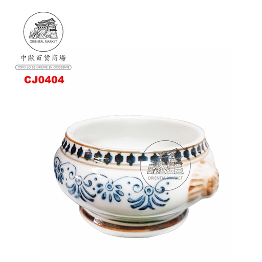 [CJ0404] CUENCO  *TWIN LION* 吋双狮圆碗 /120