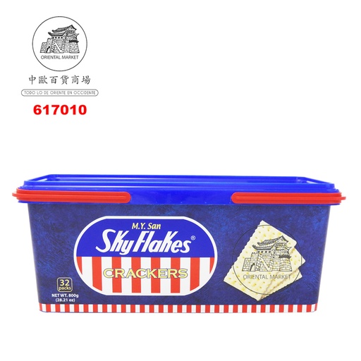 [502981/617010] GALLETA ORIGINAL *SKYFLAKES* 菲律宾饼干 800g/8