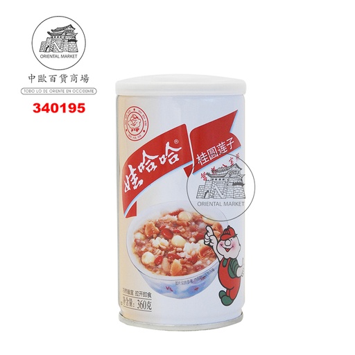 [340195] ARROZ DULCE PAPAU 娃哈哈八宝粥 360g/12