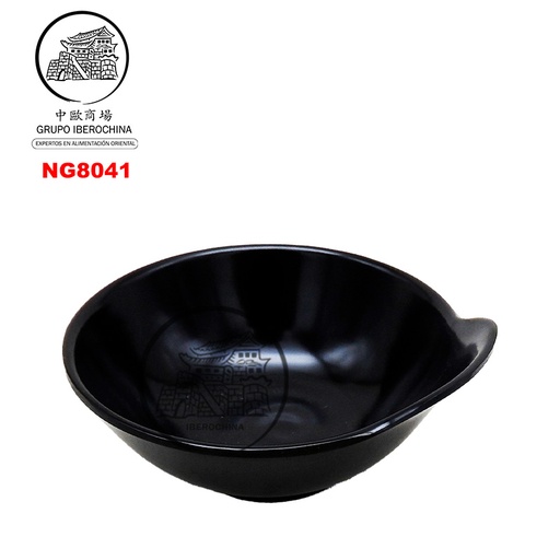 [NG8041] CUENCO MANGO *8041* 塑黑色天水碗 /192
