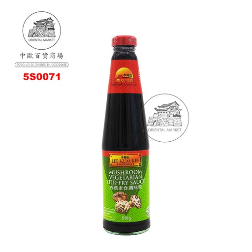 [5S0071] SALSA OSTRA VEGETAL *LKK* 李锦记香菇素食蚝油 510g/12