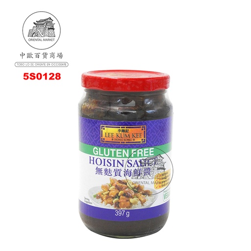 [5S0128] SALSA HOISIN SIN GLUTEN *LKK* 李锦记无麸质海鲜酱 397g/12