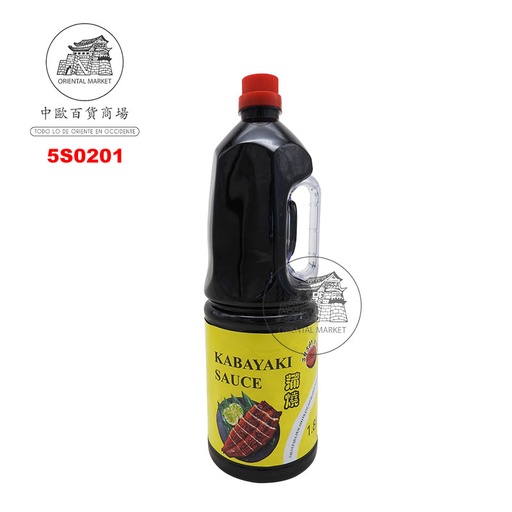 [502665/5S0201] SALSA UNAGI *SUSHI KING* 寿司王日式烤鳗鱼酱 1,8L/6