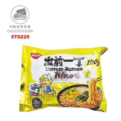 [501099/5T0225] RAMEN MISO *NISSIN* 味噌面 100g/30