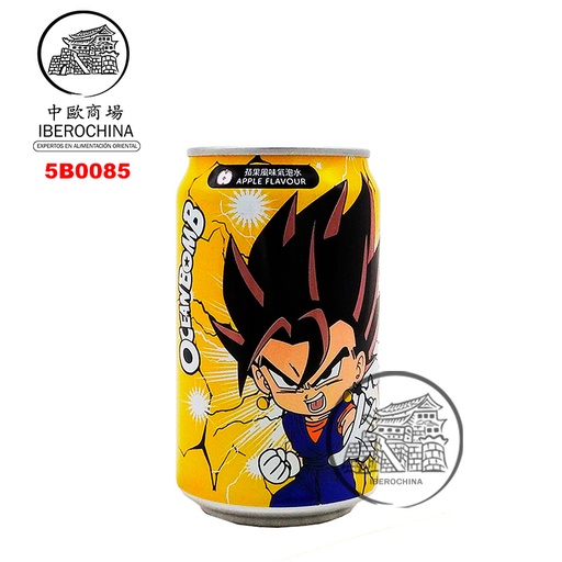 [5B0085] BEBIDA MANZANA *OCEAN BOMB* 苹果风味汽水 330ml/24