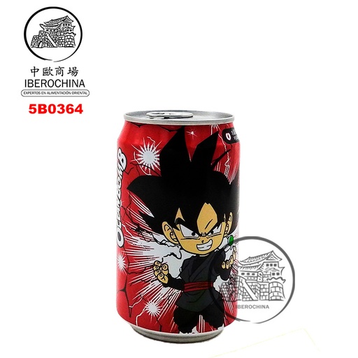 [5B0364] BEBIDA MELOCOTON *OCEAN BOMB* 水蜜桃风味汽泡水 330ml/24