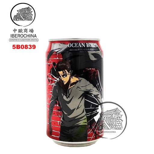 [5B0839] BEBIDA MANZANA PIÑA *OCEAN BOMB* 苹果凤梨风味汽泡水 330ml/24