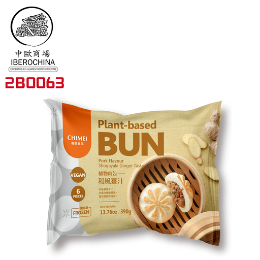 [2B0063] BOLLO JENGIBRE CONGELADO *CHIMEI* 奇美冻刈包姜汁包 390g/6u/15