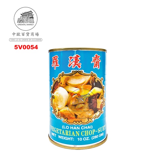 [5V0054] VEGETAL CHOP SUEY *WU CHUN* 伍中罗汉斋 280g/24