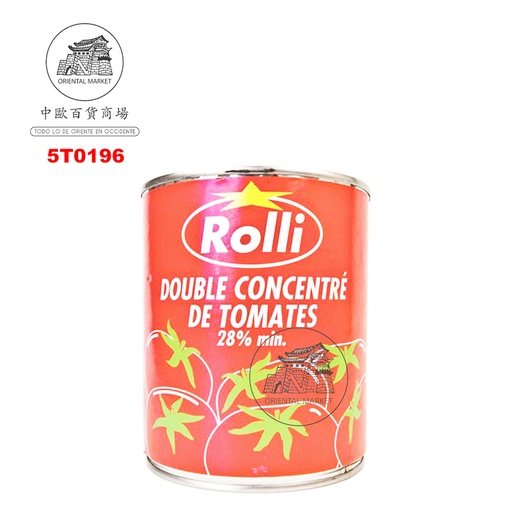 [502881/5T0196] TOMATE CONCENTRADO *ROLLI* 浓缩番茄酱 880g/12