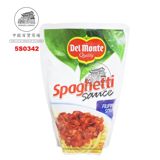 [502621/5S0342] SALSA SPAGUETI FIL *DEL MONTE* 菲律宾面条酱 900g/12