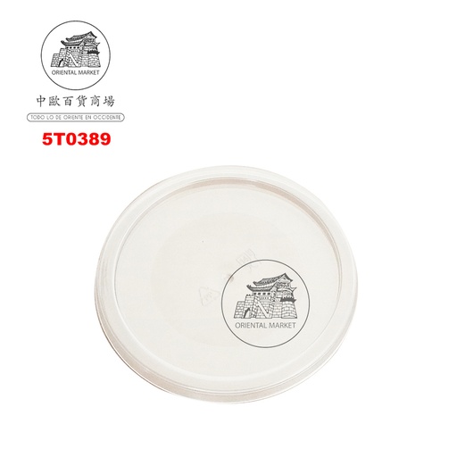 [5T0389] TAPA PARA TARRINA 70/100/125cc 糖醋酱杯盖子 2000u/1