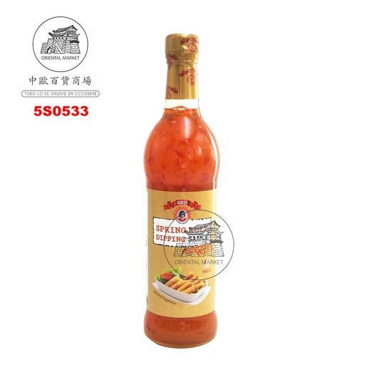 [502568/5S0533] SALSA ROLLO PRIMAVERA *SUREE* 素丽春卷酱 690ml/12