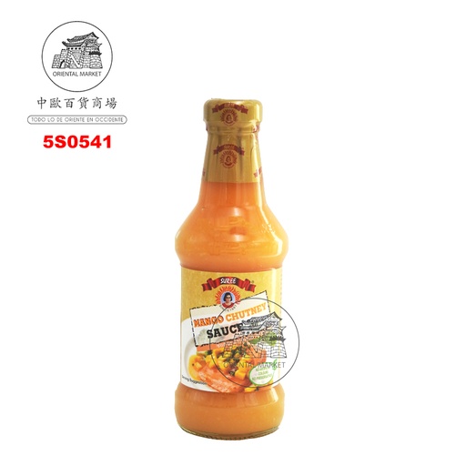 [5S0541] SALSA MANGO DULCE *SUREE* 素丽甜芒果酱 295ml/12