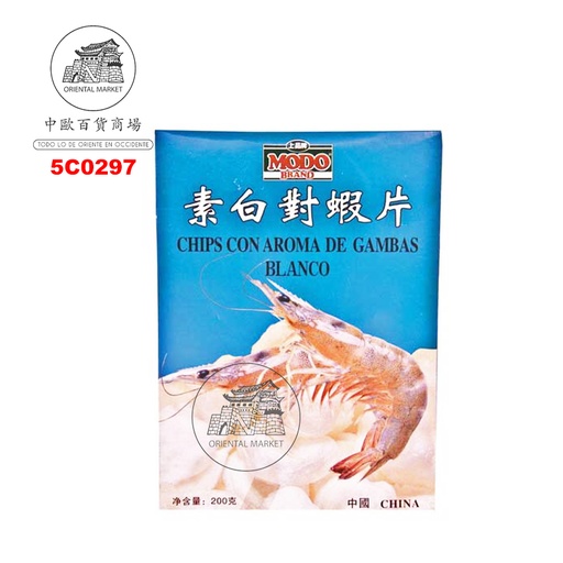 [5C0297] CHIPS GAMBA *MODO* 上品牌白虾片 200g/60