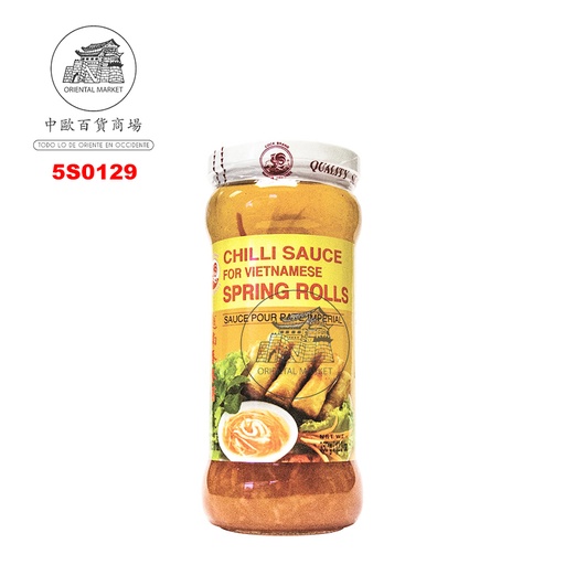 [5S0129] SALSA CHILI ROLLO VIETNAM *COCK* 鸡标越南春卷辣酱 350g/24