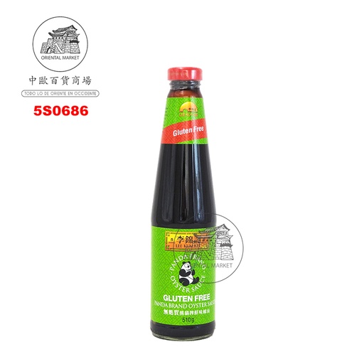 [5S0686] SALSA DE OSTRAS SIN GLUTEN *LKK* 李锦记无麸质蚝油 510g/12