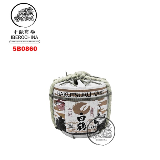 [700010] BARRIL DECORATIVO *HAKUTSURU* 白鹤装饰酒桶 10u