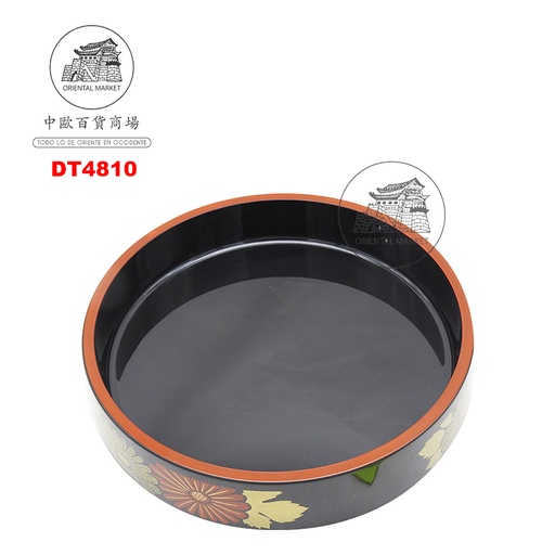 [DT4810] PLATO SUSHI REDONDO 圆形寿司盘 (太阳花) (27cm) (10吋)