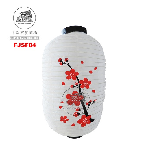 [FJSF04] FAROLILLO BLANCO SAKURA 日式白灯笼 /100 (樱花) (12寸)