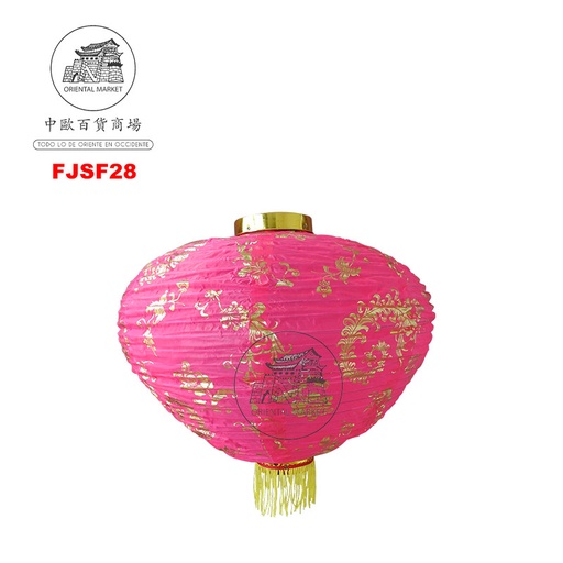 [FJSF28] FAROLILLO ROSA DIAMANTE 日式粉色灯笼 /200 (钻石款) (18寸)