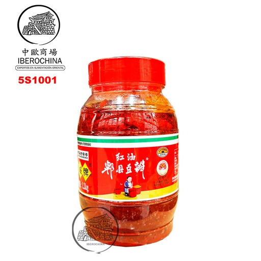[5S1001] SALSA TOBAN(PICANTE) 鹃城红油豆瓣酱 1.2kg/8