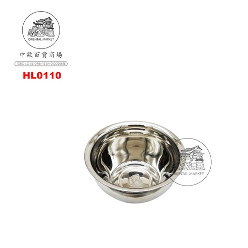 [HL0110] FUENTE ACERO INOXIDABLE 加厚无磁油盆 (10寸)