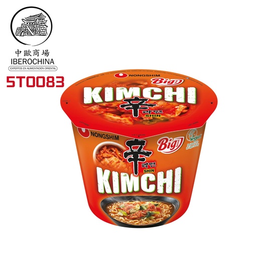[5T0083] NOODLE BOWL KIMCHI *NONGSHIM* 农心泡菜辛碗面 112g/16