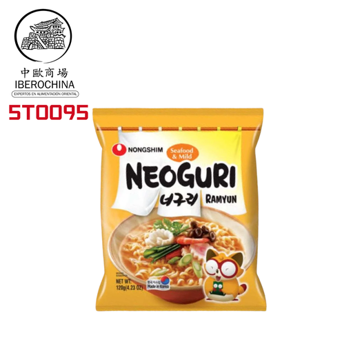 [5T0095] FIDEOS DE NEOGURI MILD *NONGSHIM* 农心原味乌冬海鲜面 120g/20