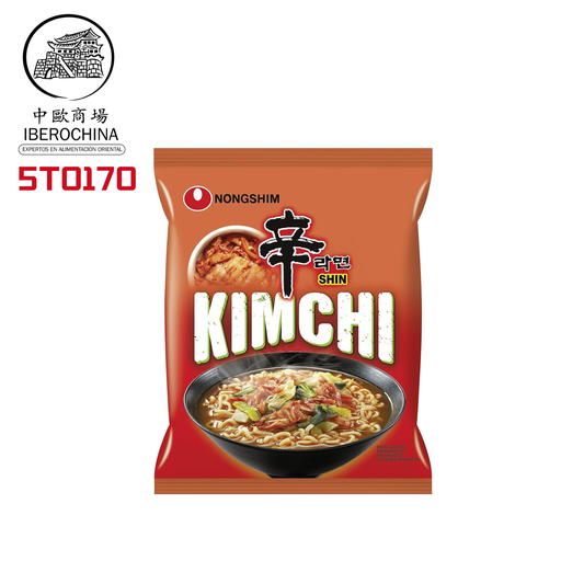 [5T0170] FIDEOS SABOR KIMCHI *NONGSHIM* 农心泡菜辛拉面 120g/20